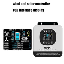 HENGJINGTR 0-35A Intelligent MPPT Solar Charge Controller 12V/24V/48V Solar Panel Charge Controller Regulator W/LCD Screen Suitable for Wind/Solar Power Generation Systems,20a
