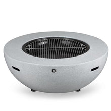 Art3d 42.5" Round Fire Pit, Modern Outdoor Fire Pits for Outside Patio, Bonfires, Heating & BBQ