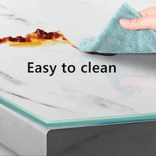 Hoiweqr Rectangle Tempered 8mm Thick Polish Touch Corners Glass Table Top, Transparent Flat Rectangle Sheet, Tempered Top Table Replacement for Kitchen Coffee Dining Table(100x80cm)