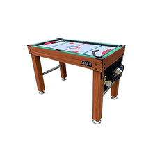 KICK Defender 48" 10-in-1 Multi-Game Table (Brown) by KICK