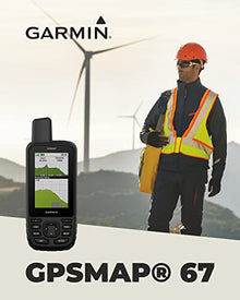 Wearable4U Garmin GPSMAP 67 Rugged Hiking Handheld +E-Bank with Car & Wall Chargers