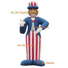 Air-Ads Supplies 25ft Giant Inflatable Lincoln Balloon with Blower Blue