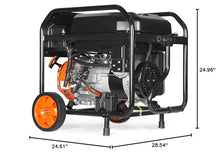WEN 8000-Watt 120V/240V Dual Fuel Portable Generator, Electric Start, 340cc, Transfer-Switch and RV-Ready with CO Watchdog (DF8000X)