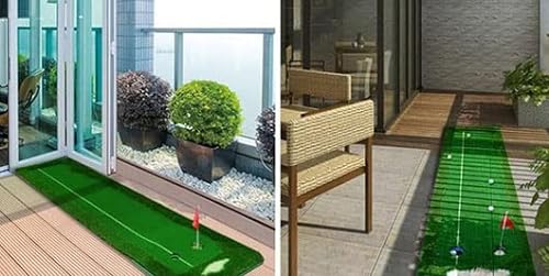 Generic Golf Putting Practice Mat 3m Artificial Grass Indoor Mat Green