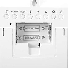 MVUYO Weather Forecast Station, Digital Indoor Outdoor Thermometer, Remote Sensor, Color Display, Barometer Temperature Alerts, Humidity Monitor, Alarm Clock and Moon Phase (Yellow)(D)