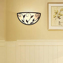 Lamp Post Lights Outdoor,Table Lamps Lights, Pastoral Victorian Retro Style, Iron Material, Glass Shade LED Light Source, Cap Type: E27 * 1, Diameter 32cm, H17cm, 11cm from The Wall for Beds