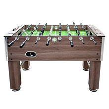 Hathaway Driftwood 56-in Premium Competition Foosball Table Driftwood/Green