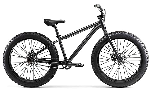 Mongoose Hooligan Fat Tire Adult BMX Bike Black