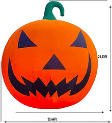OZIS Giant 26Ft Premium Halloween Inflatable Pumpkin Decoration Orange