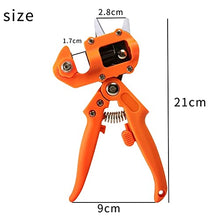 MVNOIRE Profession Grafting Tools Pruner Tree Plant Pruning Shears Fruit Vegetable Scissor Garden Farming