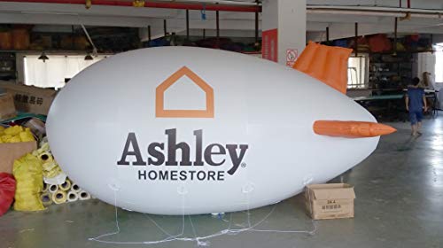 Air-Ads Supplies Giant Inflatable Advertising Blimp White