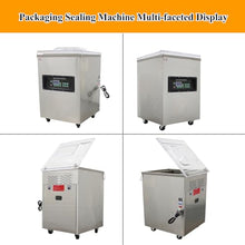 BEILOCKERY 110V 900W Vertical Vacuum Packaging Machine Digital Display Stainless Steel 17.7 inch Sealing Length