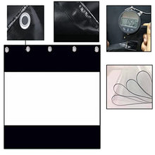 Outdoor Transparency Tarpaulin, Splicing PVC Curtain Windproof Panels, for Patio Pergola LOTCX(8.5x3m/27.88x9.84ft)