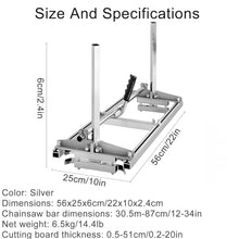 ddingsmafosee Portable Chainsaw Mill Guide,Chainsaw Milling Machine with Scale and Locating Holes,Chainsaw Accessories,Log Cutting Attachment Tool,Aluminum Milling Rail,Achieve Mirror-Level Cutting