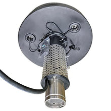 Hydro-Torque Series Floating Fountain with 5 Spray Patterns Black