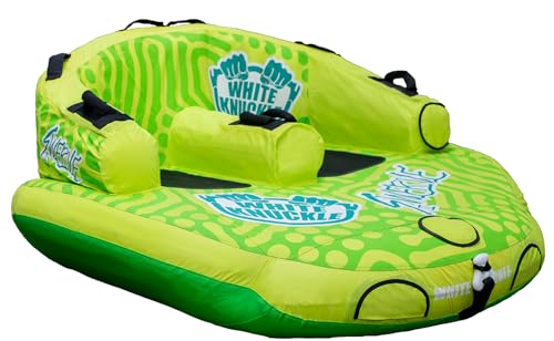 White Knuckle The Swerve 2 Towable Tube Green