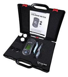 Sper Scientific Portable Digital Chlorine Meter 860043 w/Large LCD Display for Swimming Pools & Spas, Measure Free & Total Chlorine, Accurate & Handheld Water Chemical Testing Kit, Pool Water Tester