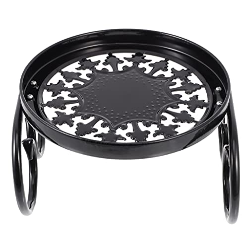TBNLASS 1pc Potted Plant Stand Iron Art Flower Pot Rack(D)