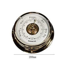 Traditional Barometer,Traditional Weather Station, Features an Adjustable Pressure Change Indicator(200mm)