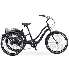 sixthreezero EVRYjourney 7-Speed Hybrid Adult Tricycle Matte Black