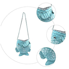 8 pcs Planter Fish Decoration Container Flowerpot Metal Creative Iron Shaped Flower Holder Pendant Wall Suspension Decor Arrangement Basket Art Hanging Wall-Mounted Rack (As Shownx3pcs 18X7CMx3pcs)