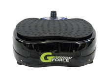 GForce Portable Dual Motor 1500 Watt Whole Body Vibration Plate Exercise Machine Black
