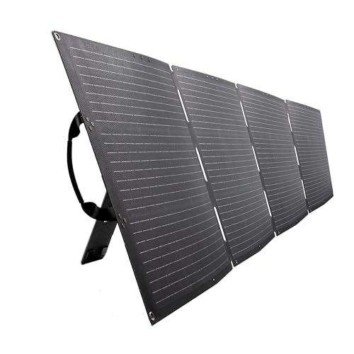 Wagan EL8215 200W Foldable Solar Panel High Efficiency Anderson Connector