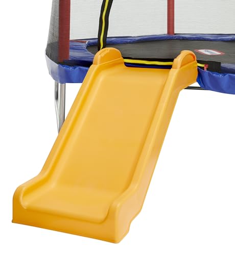 Little Tikes Climb 'n Slide 7ft Trampoline with Slide & Climbing Steps Multicolor