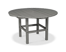 POLYWOOD RKT38GY 38-Inch Kid Dining Table, Slate Grey