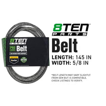 8TEN Blade Spindle Belt Kit for Grasshopper 320239 320234 48 Inch Deck