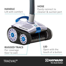 Hayward TracVac Automatic Pool Vacuum for Inground Pools Suction Cleaner