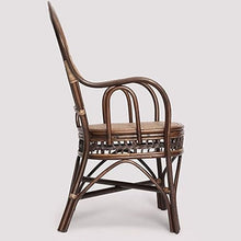 ONMYJFD Back Chair Classical Dining Stool Furniture Leisure Office Chair Plant Rattan Material Dining Chair