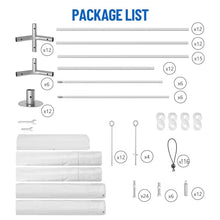 20x33 ft Heavy Duty Party Tent, Outdoor Wedding Canopy with Removable Sidewalls & Waterproof UV Roof, White Commercial Event Shelter for Backyard, Reception, Festival, Camping