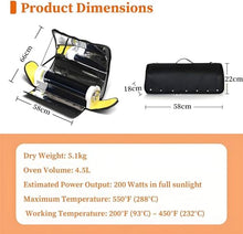 Solar Oven Portable Stove - Fastest Sun Cooker Camp Stove Compact Camping Cookware Survival Gear Outdoor Oven & Solar Powered Camping Grill Camping Stove For Hiking