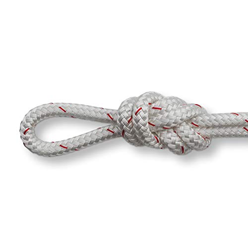 Montauk Rope MTK 5/16" Sta-Set Double Braid Sailing Line 600 Feet White