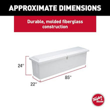 TaylorMade Stow 'N Go Waterproof Storage Box with Lockable Latch White