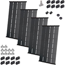 SunValue Ultimate Solar Pool Heater DIY Kit - Get the Most Out of Your Pool - Extend Your Swim Season & Pool Enjoyment (4-4'x10' Panels / 160 Square Feet)