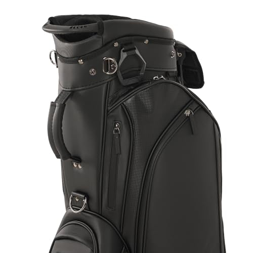 SuperStroke Golf Bag Hybrid for Men & Women, Easy to Carry, Light Weight & Durable, Black
