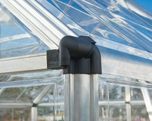 Palram - Canopia Snap & Grow 8' x 32' Polycarbonate Greenhouse, Silver