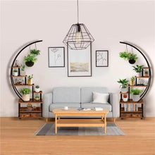 LINYpA66 Plant Stand Indoor 71” Tall 2 PCS Half Moon Indoor Plant Stand with Lockable Wheels, 14-Tier Shelf with Drawer & Accessories, Holder