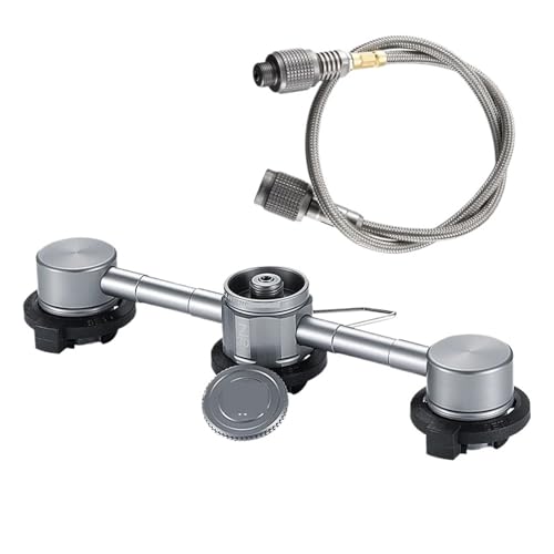 Gas Connection Pipe Stainless Steel Braided Hose Z16 outdoor camping alpine flat stove accessories threaded hose gaes tank extension pipe extension cable(Z16 Z30)