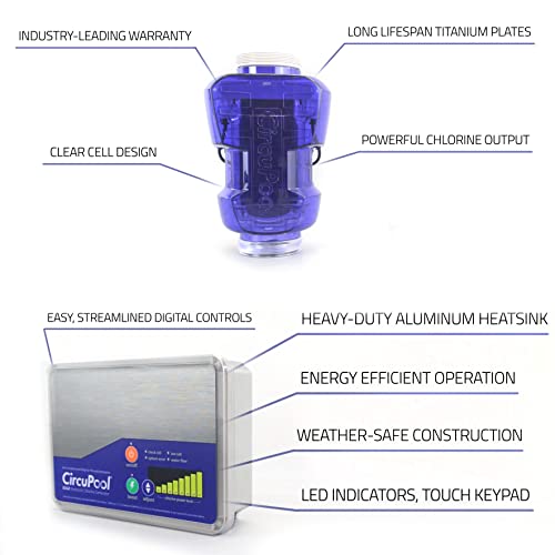 CircuPool EDGE25 Salt Chlorine Generator Multi