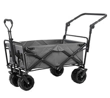 CWENZXDIA Garden Wagon Folding Utility Wagon Handcart Garden Truck with Adjustable Handle Outdoor Pull for Beach Fishing Picnic Utility Cart(E)