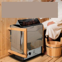 POGHDBXA Sauna Accessories, Shower, Sauna Heater Stainless Steel for Bathroom, Home Use, Dry, Room Heating(3K in)