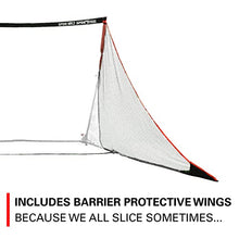 Rukket Sports Portable Golf Driving Range with SPDR Steel Netting Red