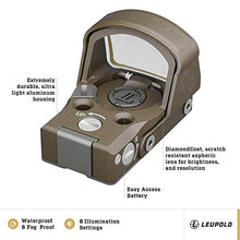 Leupold DeltaPoint Pro Red Dot Sight 2.5 MOA Dot Dark Earth NV
