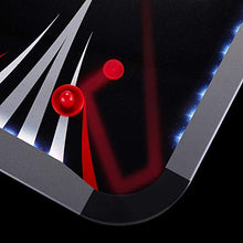 Fat Cat by GLD PRODUCTS Volt 7’ LED Illuminated Air Hockey Table Black