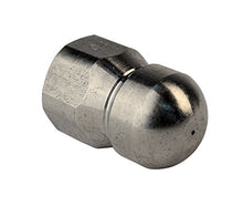 Schieffer 3/8in. x 250ft. 4000 PSI Thermoplastic Sewer Jetter Hose & 8.0 Orifice Button Nose Nozzle