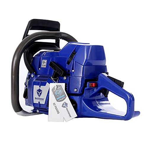 JonCutter 71cc Holzfforma G372XT Gasoline Chain Saw Power Head Lower Fuel Consumption 50mm Bore Without Guide Bar and Chain All Parts Compatible with H372X TORQ Chainsaw