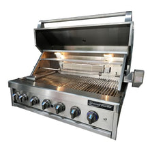 Grand Turbo 40-inch 6-Burner Built-in BBQ Gas Grill - Propane